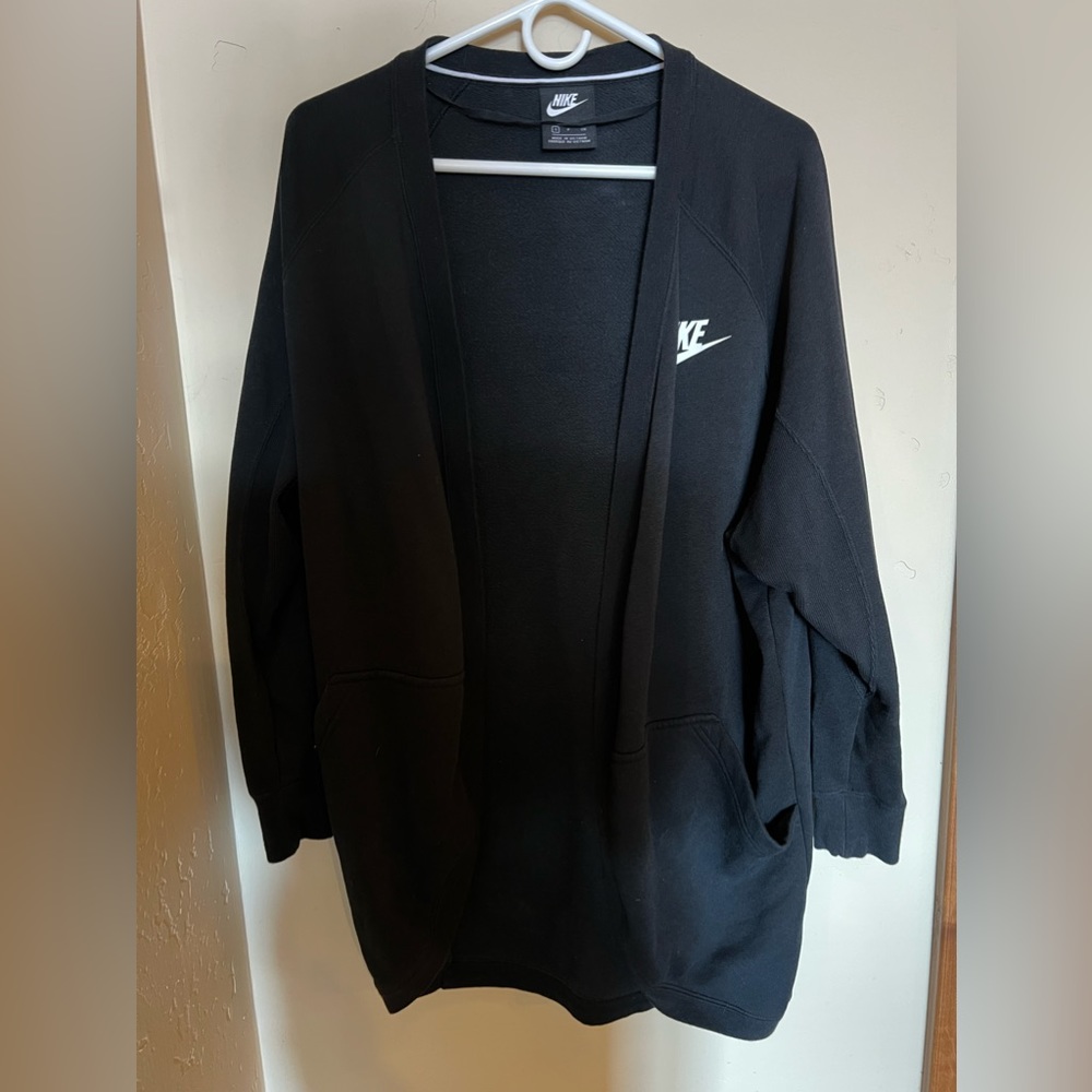 NIKE Long Sweatshirt Cardigan
